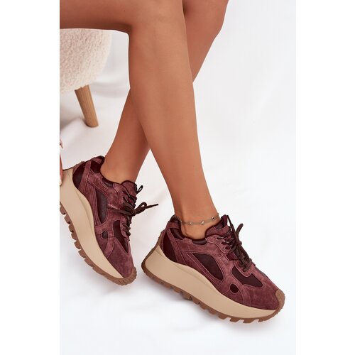 Big Star Leather Platform Sneakers Women&amp;#039;s Slike