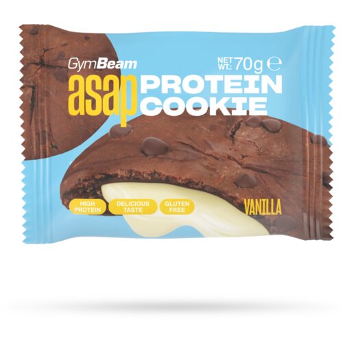 GymBeam ASAP Protein Cookie 70 g vanila Cene