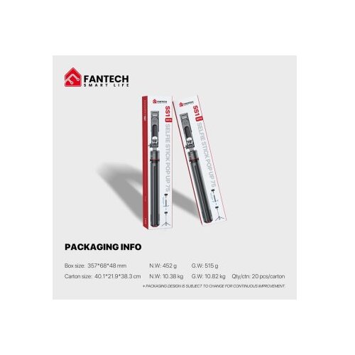 Fantech Selfie stick SS175 selfi stap crni Slike