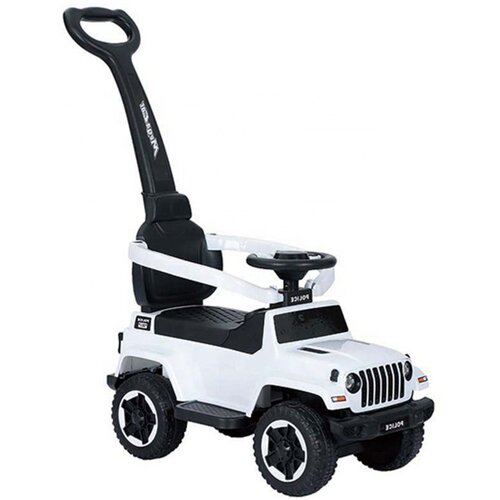 Baby Guralica Jeep Sa Ručkom Bela Cene