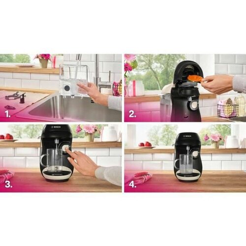  Aparat za Kavu u Kapsulama BOSCH TAS107E 1400 W 700 ml Slike