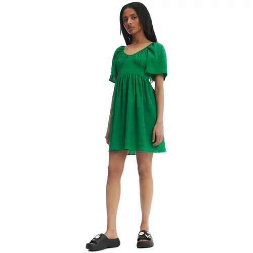 Cropp - Mini obleka - Zelena