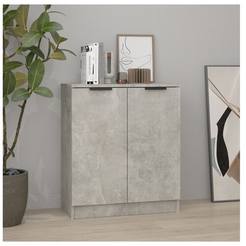  Komoda siva boja betona 60x30x70 cm od konstruiranog drva Cene