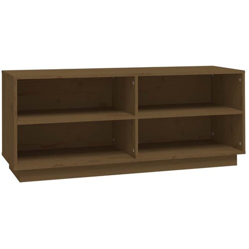  za cipele boja meda 110x34x45 cm od masivne borovine Slike