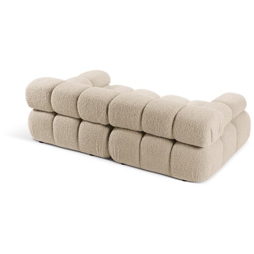 Micadoni Bež sedežna garnitura iz tkanine boucl&amp;eacute; 188 cm Bellis &amp;ndash; Home Slike