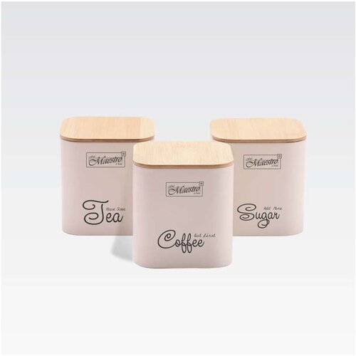 Maestro SET OF METAL CONTAINERS 3 PCS MR-1775-3S-IVORY Cijene