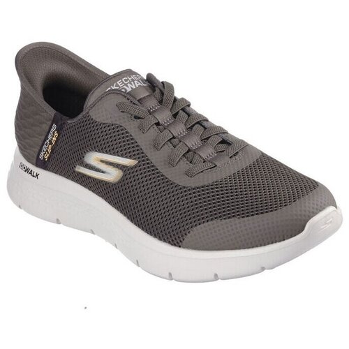 Skechers Muške patike Go Walk Flex Slip INS, Sive Cene