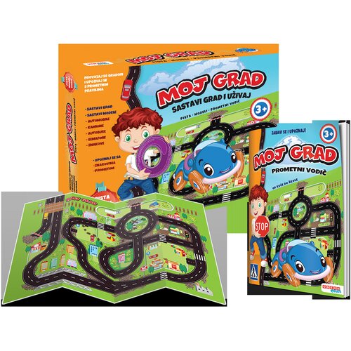 Odeon kids Slikovnica Grad-kreativni Set Slike
