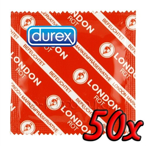 Durex London Rot 50 pack Cene