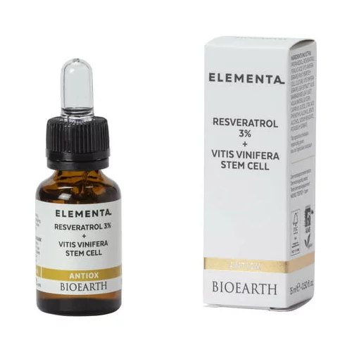 Bioearth ELEMENTA ANTIOX Resveratrol 3 % + matične celice grozdja