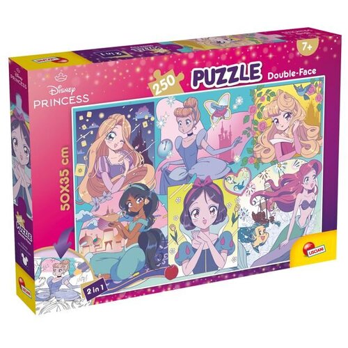 Lisciani 250 delova-Slagalica Prineceza Manga Cene