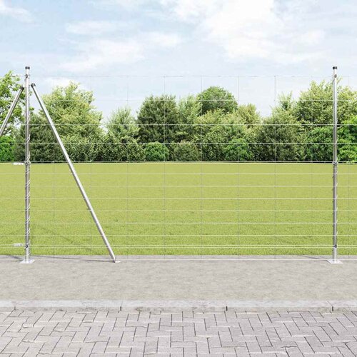 vidaXL Štala 1.5x25 m Galvanizirano jeklo Cene