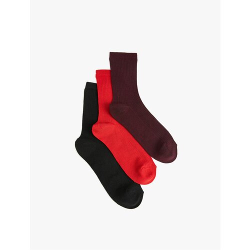 Koton Basic 3-Piece Socks Set Multi Color Slike