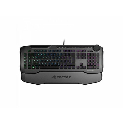Roccat Horde AIMO, Membranical RGB Gaming Keyboard, USB, grey tastatura Slike