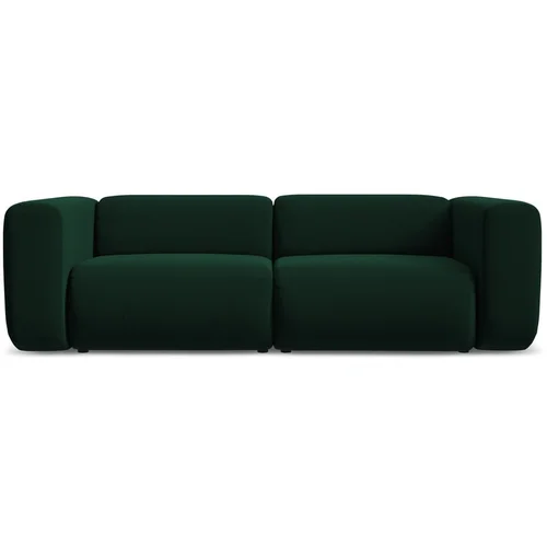 Makamii Tamno zelena baršunasti sofa 228 cm Ekahi –