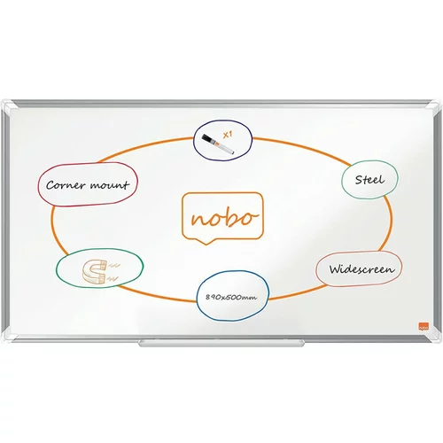 Nobo TABLE magnetna tabla 50X89 Widescreen PremiumPlus, laki