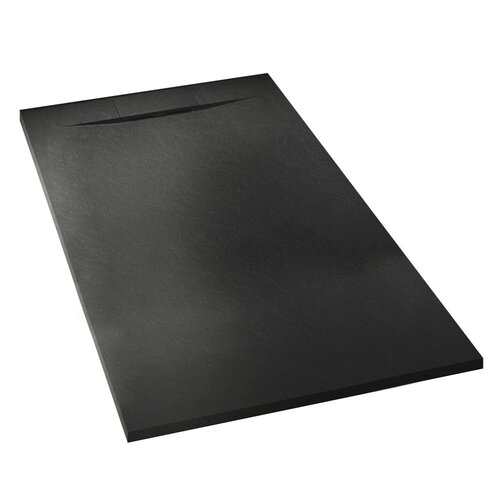 Sanotechnik Tuš kada (D x Š x V: 120 x 80 x 2,6 cm, Plastika, Crna) Cijene