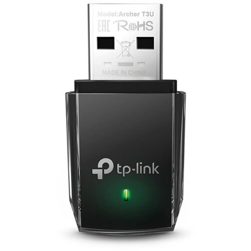  USB WLAN TP-Link Archer T3U AC1300 Mini Wi-Fi MU-MIMO USB Adapter,Mini Size, 867Mbps at 5GHz + 400Mbps at 2.4GHz, USB 3.0 Cijene