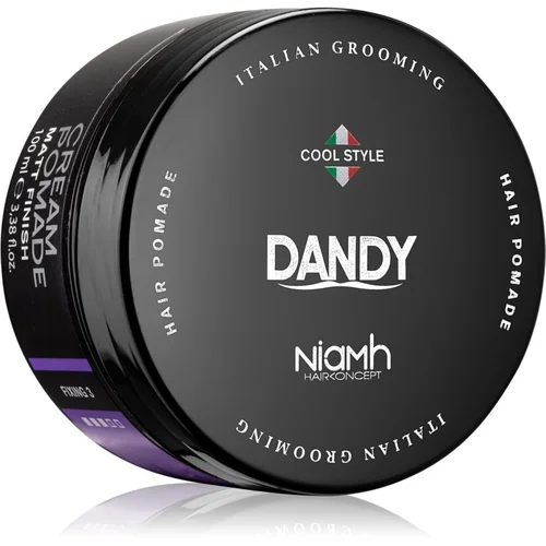 DANDY Cream Pomade Matt Finish matirajuća pomada za kosu 100 ml