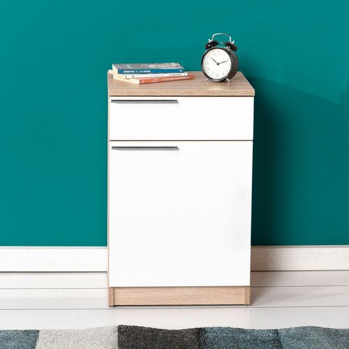  Kmd-711-Sd-1 sonomowhite nightstand Cene