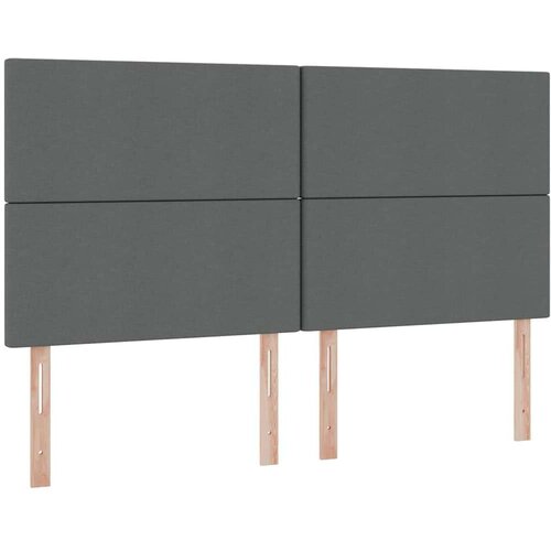  Krevet s od storage Tamno siva 180 x 200 cm Lažna koža Slike