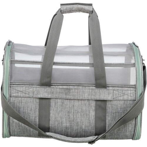 Trixie Prenosna torba Dillon 33&times;32&times;54 cm siva/mint Cene