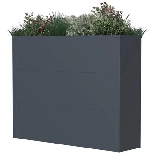 WESTMANN Talus XL | Metalna pravokutna žardinjera | 193 L | Antracit - BRANDED IN GERMANY Slike