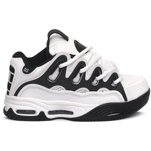 Osiris Nizke superge D3 WHITE WHITE BLK Bela Slike