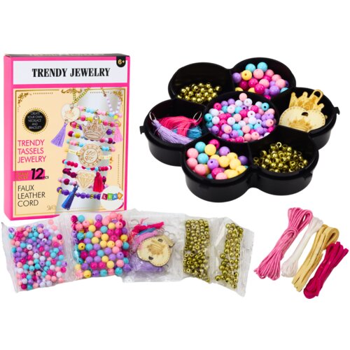  Bracelet Making Kit Container Beads Pendants Cene