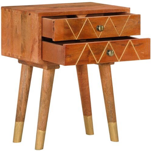 Maison Chic Nočna omarica - Nočna miza 43x30x58 cm trden mangov les, (21689200) Cene
