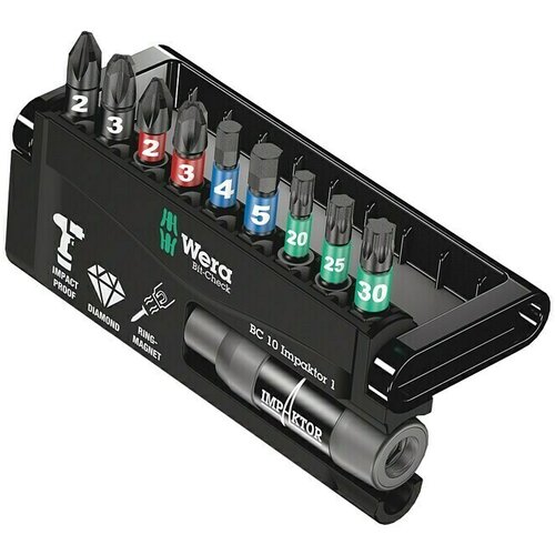Wera Premium Plus Komplet bit nastavaka 8740 Impaktor (10 -dij., Premazano dijamantom) Cijene
