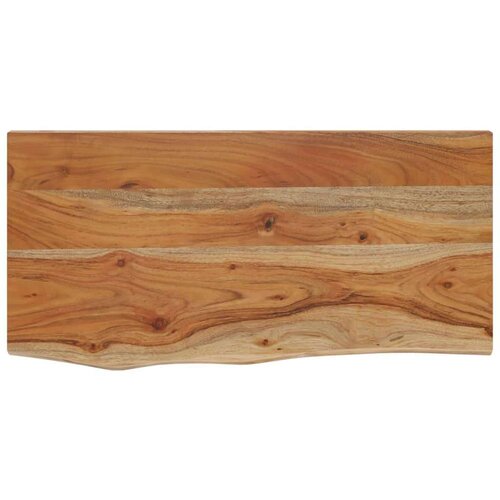 vidaXL Zidna polica 60x30x3,8 cm pravokutna bagremovo drvo živi rub Cijene