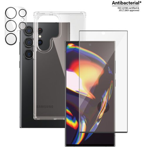 PanzerGlass SET OVITEK 3V1 ZA SAMSUNG GALAXY S23 ULTRA ZAŠČITA FOLIJE, (21356610) Cene