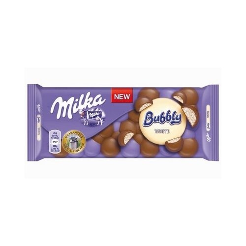 Milka čokolada Bubbly white 95g Slike