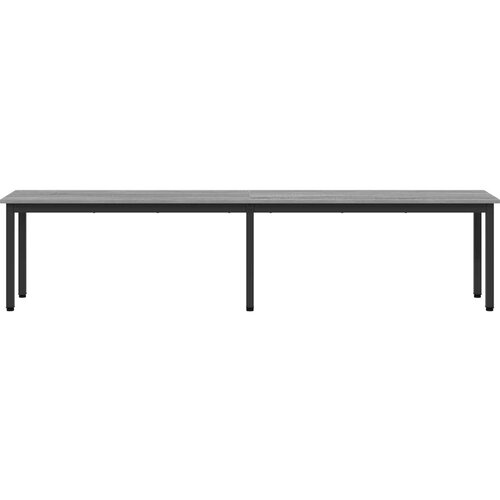  Klupa Siva Sonoma 200 x 35 x 45 cm Konstruirano drvo Slike
