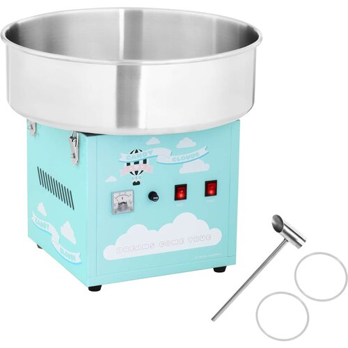 Royal Catering Aparat za sladko vato, turkizen, premer. 520 mm sklede + merilna skodelica za sladkor, (21384329) Slike