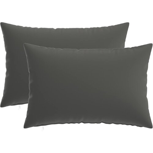  Presvlaka za jastuk 2 pcs HEERLEN Antracit 40 x 60 cm Poliester Cene