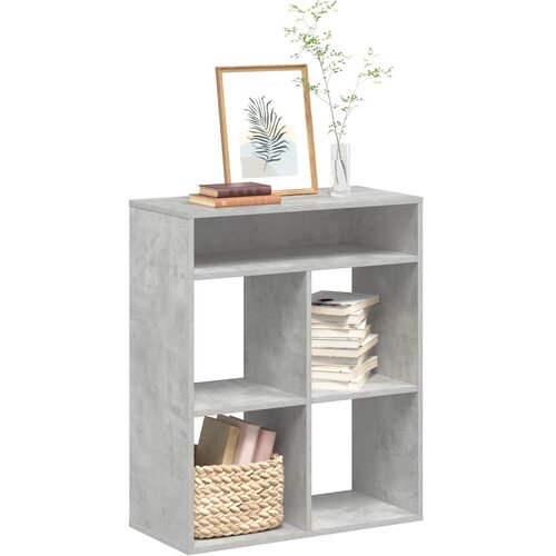 vidaXL Ormarić za knjige boja betona 66x31x80 cm konstruirano drvo Cijene