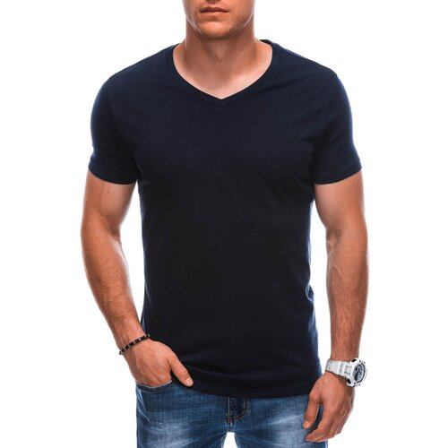 Edoti Men&amp;#039;s basic V-neck t-shirt EM-TSBS-0101 Slike
