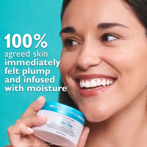 Peter Thomas Roth Peptide Skinjection&amp;trade; Moisture Infusion Cream Refillable gladilna vlažilna krema s peptidi 50 ml Slike