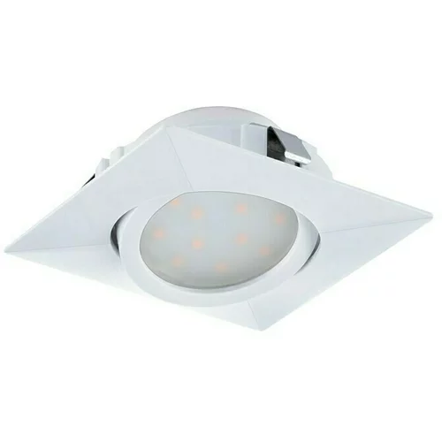 Eglo Ugradbena LED svjetiljka Pineda (6 W, D x Š x V: 8,4 x 8,4 x 4 cm, Bijele boje, Topla bijela)