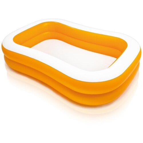 Intex družinski bazen oval oranžni 57181NP Slike