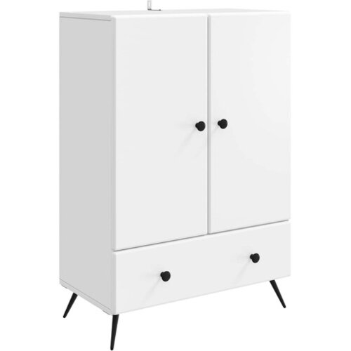 vidaXL Kreveta Bijela 66 x 34 5 x 95 cm Konstruirano drvo - Bijela Cijene