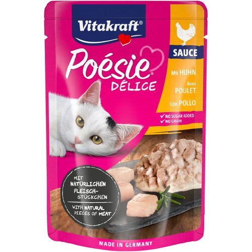 Vitakraft Poésie Délice 23 x 85 g - Piletina Cijene