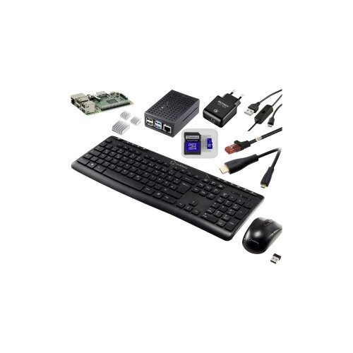TRU COMPONENTS Renkforce Pro Set Raspberry Pi® 3 B 1 GB 4 x 1.2 GHz uklj. napajanje, uklj. kućište, uklj. hladnjak, uklj. HDMI kabel , Cijene