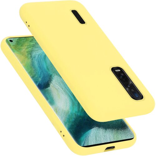 Cadorabo Case, združljiv z OPPO v tekoči rumeni - za&scaron;čitni pokrov iz fleksibilnega silikona TPU, (20694515) Cene