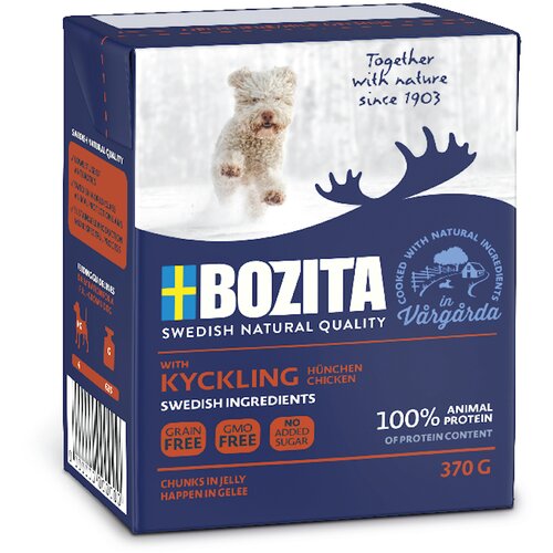 Bozita zalogaji u želeu 6 x 370 g - Piletina Slike
