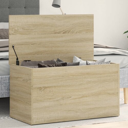  &Scaron;krinja za pohranu boja hrasta 84x42x46 cm konstruirano drvo Cijene