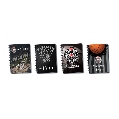  Sveska a4 spirala 50l sitan karo partizan 9-ssk4-50pa ( 50607 ) Cene