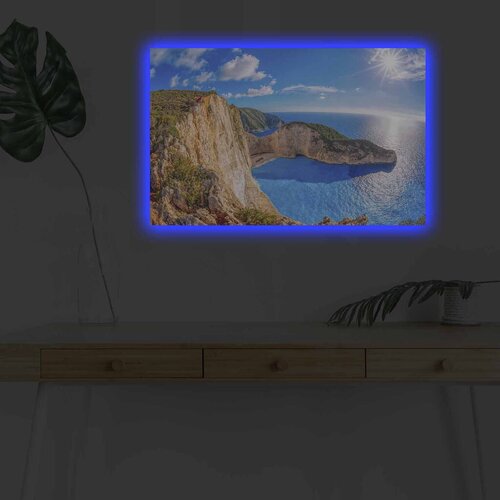 Wallity Zidna slika sa LED osvetljenjem 4570DHDACT-164, 45x70 cm Cene